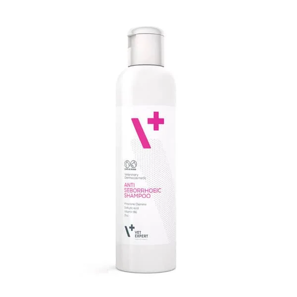 ANTI SEBORREIC Shampoo SEBORREA perros gatos 250 ml