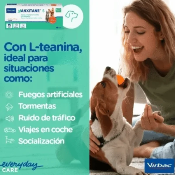 ANXITANE relajante natural comprimidos perros gatos