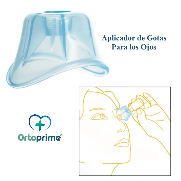 Aplicador de Gotas para los Ojos | Sin Parpadeos