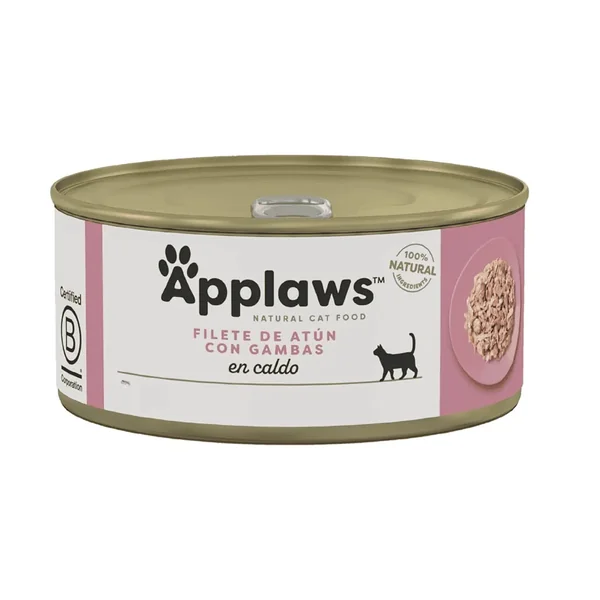 Applaws Cat Atún con Gambas Lata 70 g