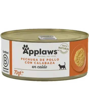 Applaws Cat Pollo con Calabaza Lata 70 g