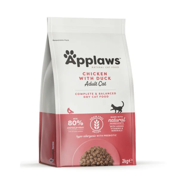 Applaws cat pollo pato pienso para gatos adultos
