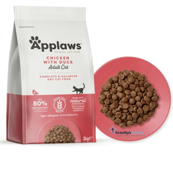 Applaws cat pollo pato pienso para gatos adultos