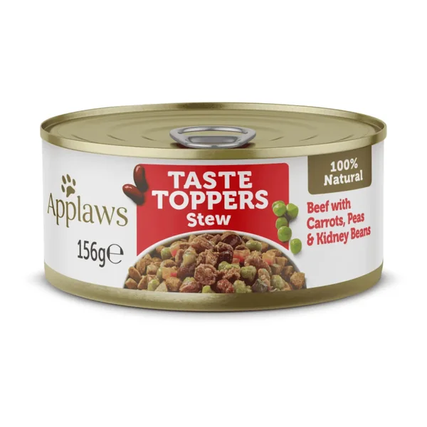 Applaws Dog Lata 156 g Topper Estofado Ternera Verduras