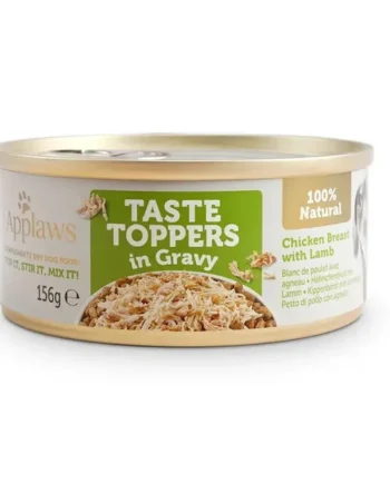 Applaws Dog Lata 156 g Topper Pollo y Cordero En Salsa