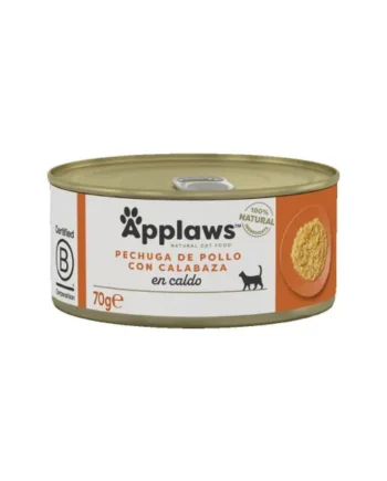 Applaws Lata Gato Adulto Pollo-Calabaza