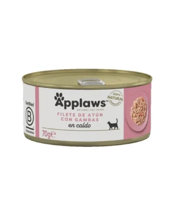 Applaws Lata Gatos Adulto Atún y Gambas