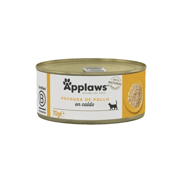 Applaws Lata Gatos Adulto Pechuga Pollo
