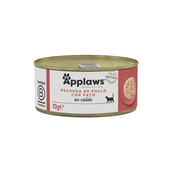 Applaws Lata Gatos Adultos Pollo y Pato