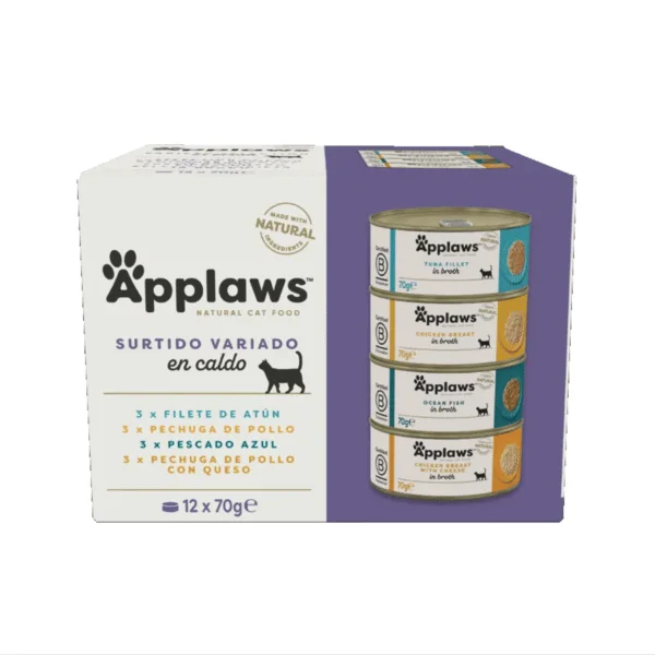 Applaws lata SELECCION SUPREMA Gatos adultos Multipack 12x70 g
