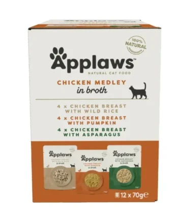 Applaws sobre CALDO POLLO Gatos adultos Multipack 12x70 g