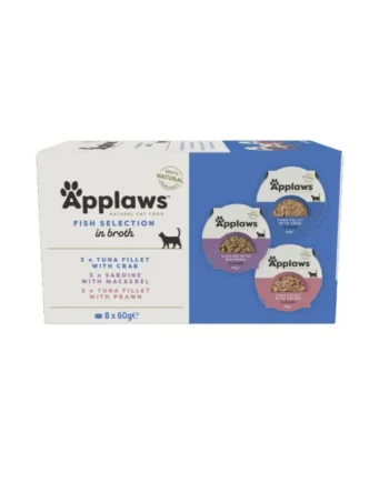 Applaws Tarrinas Multipack Selección de Pescado en Caldo