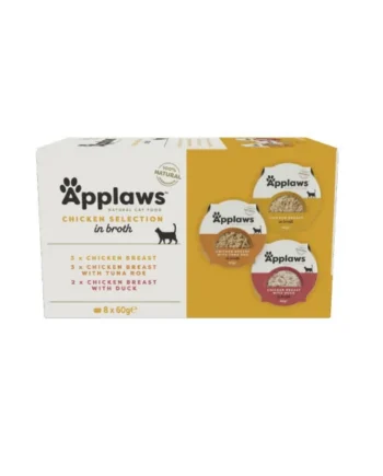 Applaws Tarrinas Multipack Selección de Pollo en Caldo