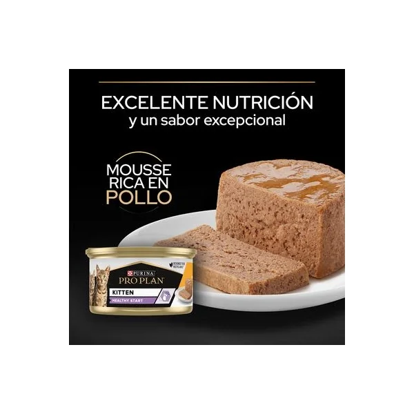Aprovecha hasta un 40% de descuento en PURINA PRO PLAN Kitten Healthy Start 24 X 85 G En Latas al comprar en Productos Para Gatos.