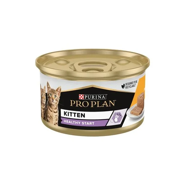 Aprovecha hasta un 40% de descuento en PURINA PRO PLAN Kitten Healthy Start 24 X 85 G En Latas al comprar en Productos Para Gatos.