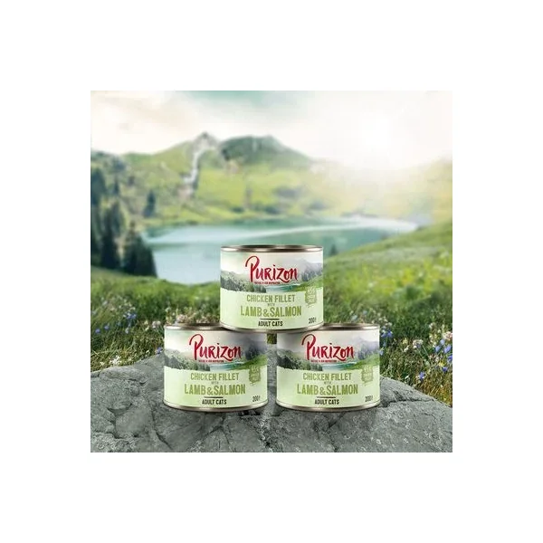 Aprovecha hasta un 40% de descuento en Purizon Adult 6 X 200 G Comida Húmeda Para Gatos, Sin Cereales al comprar en Productos Para Gatos Zaragoza España.