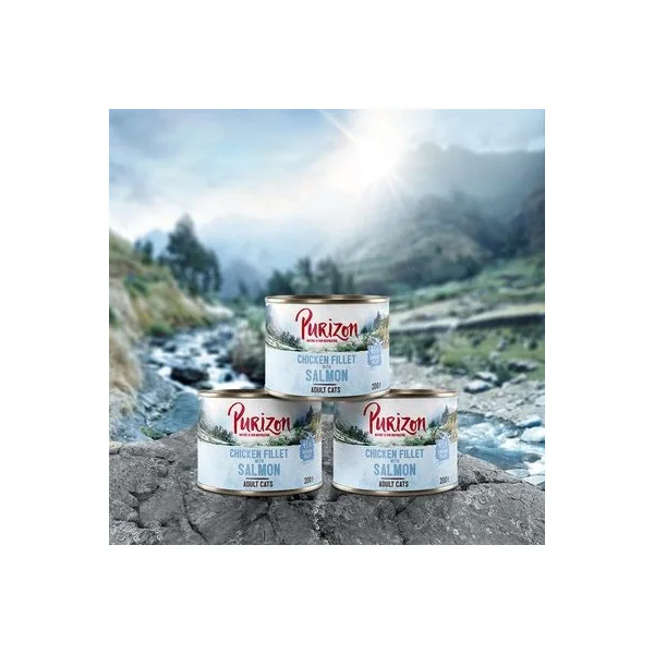 Aprovecha hasta un 40% de descuento en Purizon Adult 6 X 200 G Comida Húmeda Para Gatos, Sin Cereales al comprar en Productos Para Gatos Zaragoza España.