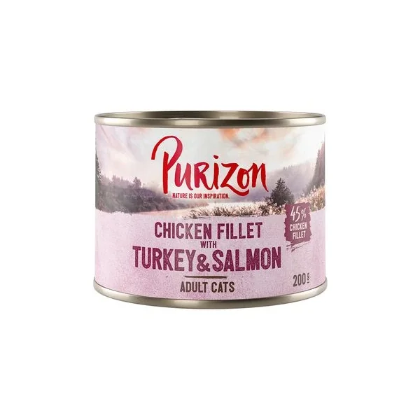 Aprovecha hasta un 40% de descuento en Purizon Adult 6 X 200 G Comida Húmeda Para Gatos, Sin Cereales al comprar en Productos Para Gatos Zaragoza España.