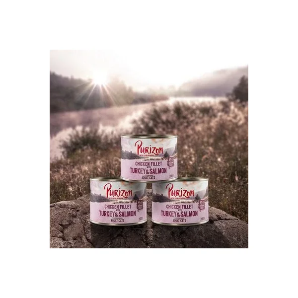 Aprovecha hasta un 40% de descuento en Purizon Adult 6 X 200 G Comida Húmeda Para Gatos, Sin Cereales al comprar en Productos Para Gatos Zaragoza España.