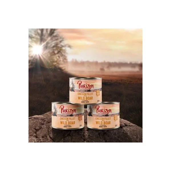Aprovecha hasta un 40% de descuento en Purizon Adult 6 X 200 G Comida Húmeda Para Gatos, Sin Cereales al comprar en Productos Para Gatos Zaragoza España.