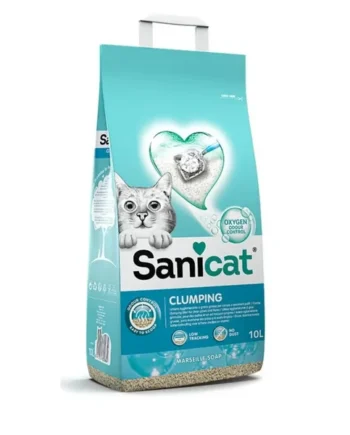 Arena Gato Aglomerante Sanicat Oxygen Power Marsella 10L
