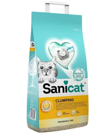 Arena Gato Sanicat Clumping Sin Fragancia 8L