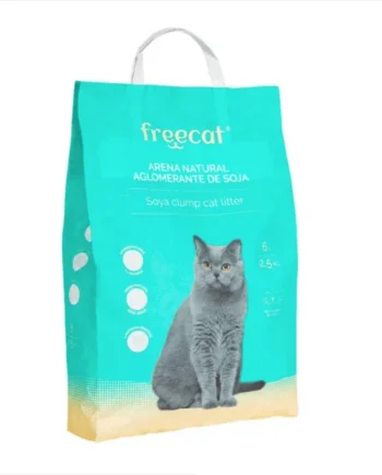 Arena natural aglomerante soja Freedog