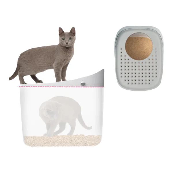 Arenero Catit Pixi para Gatos — Diseño Compacto y Funcional