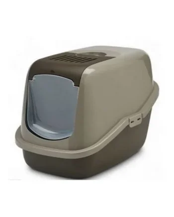 Arenero Cubierto Nestor para Gatos — Control de Olores con Filtro Activo