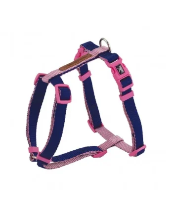 Arnes X-Trm Doble Premium Azul-Rosa 35-60 cm X 1,5 cm