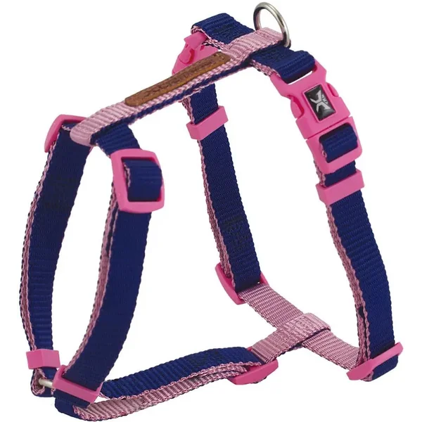 Arnes X-Trm Doble Premium Azul-Rosa 45-75 cm X 2 cm
