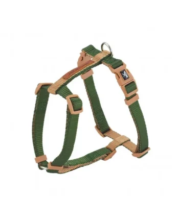 Arnes X-Trm Doble Premium Verde Forest-British Beige 35-60 cm X 1,5 cm