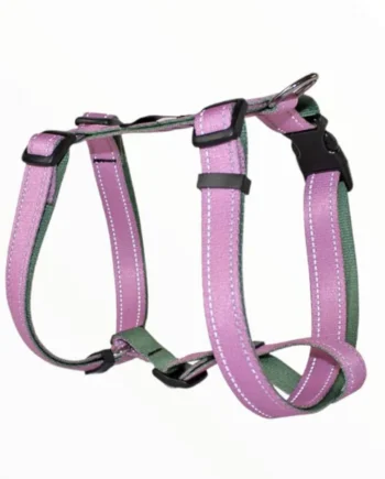 Arnés Bull Pink Reflect para Perros — Reflectante Rosa y Seguro