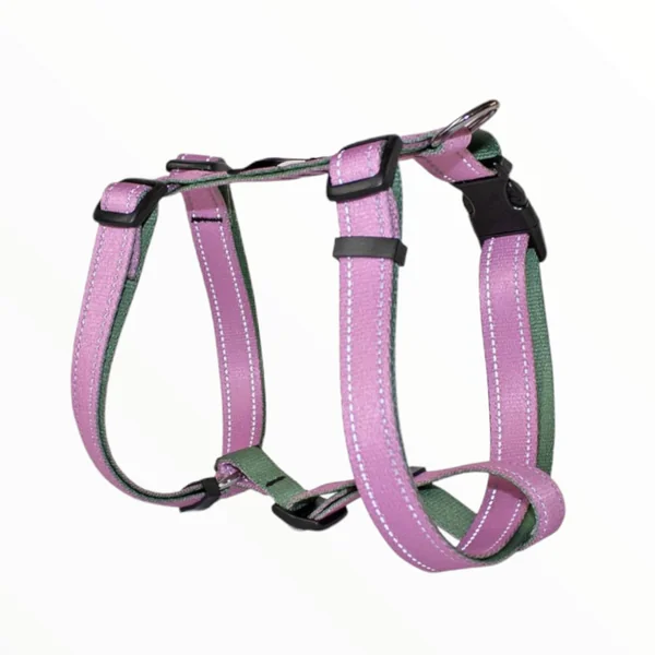 Arnés Bull Pink Reflect para Perros — Reflectante Rosa y Seguro