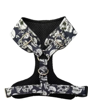 Arnés Chest Calaveras Terroríficas para perros