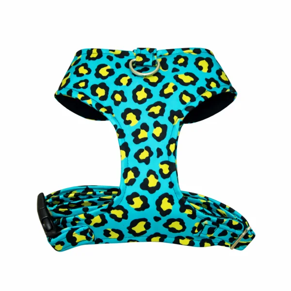 Arnés Chest Leopardo Amarillo
