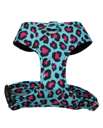 Arnés Chest Leopardo Rosa
