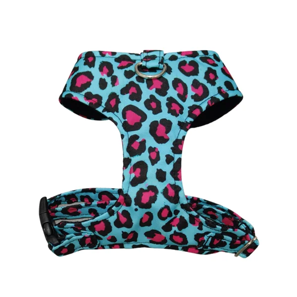 Arnés Chest Leopardo Rosa