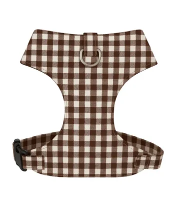 Arnés Chest Vichy Chocolate para perros