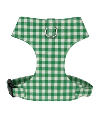 Arnés Chest Vichy Verde para perros