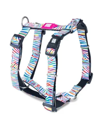 Arnés en H ajustable para perros Max&Molly Magic Zebra
