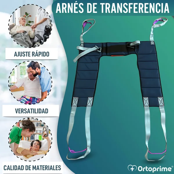 Arnés Ergonómico de Rápido Ajuste para Grúa de Transferencia