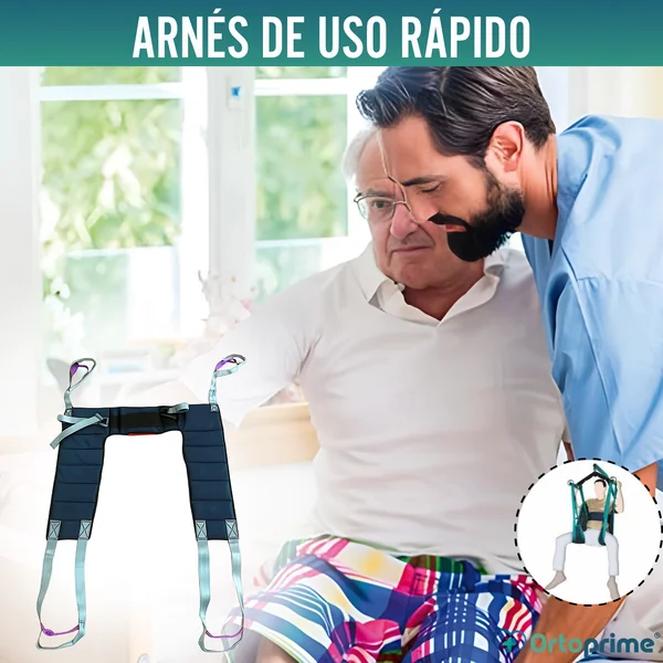 Arnés Ergonómico de Rápido Ajuste para Grúa de Transferencia
