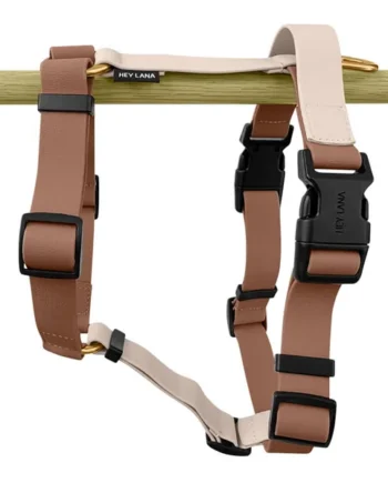 Arnés Perro H Hey Lana Biothane Outdoor Impermeable Mocca/Mousse
