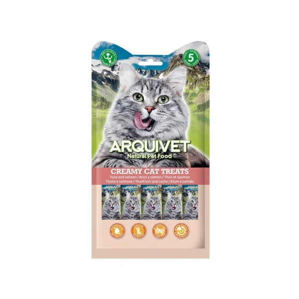 Arquivet Creamy Cat Treats Atún y Salmón