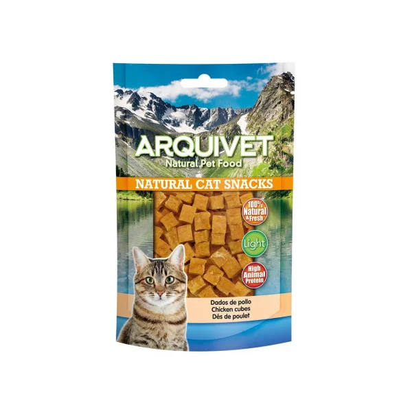 Arquivet Dados de Pollo Naturales Gatos