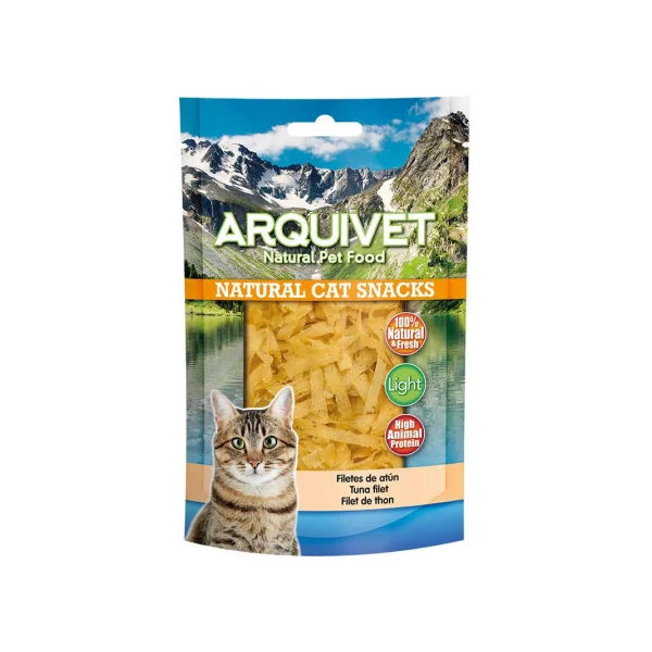 Arquivet Filetes de Atún Natural Gatos