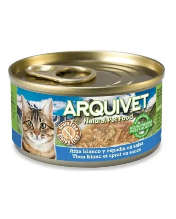 Arquivet Gato Atún Blanco y Espadín