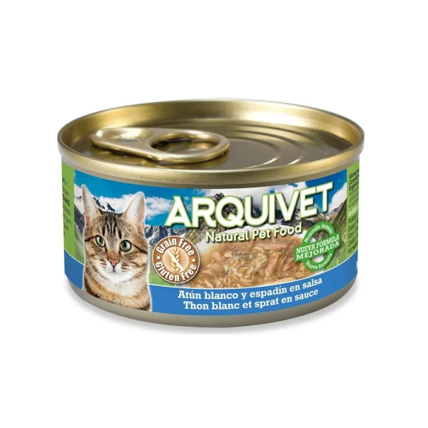 Arquivet Gato Atún Blanco y Espadín