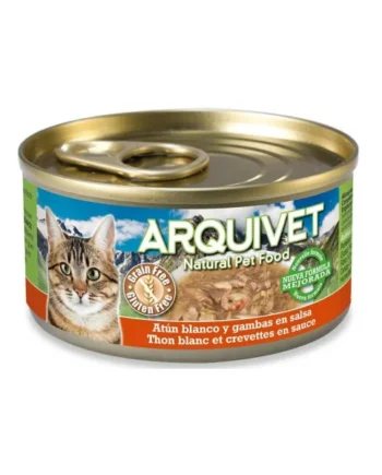 Arquivet Gato Atún Blanco y Gambas